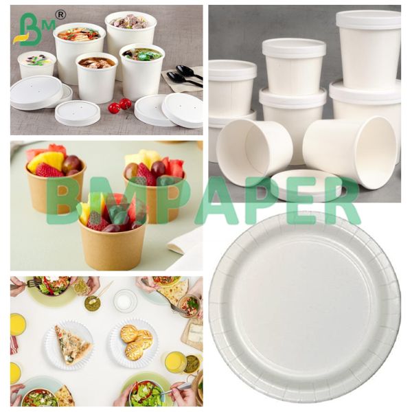 Microwave - Safe Food Paper For Paper Plates, Cups Cut Resistant