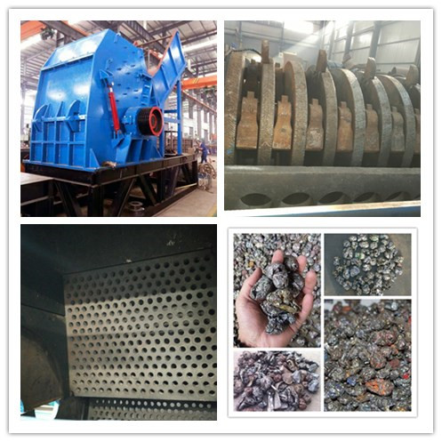 Durable Metal Crusher Machine / Scrap Metal Recycling Machine New Condition