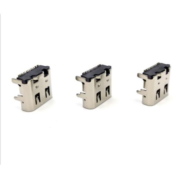 USB Type C Female 24P SMT + DIP Connector For PCB