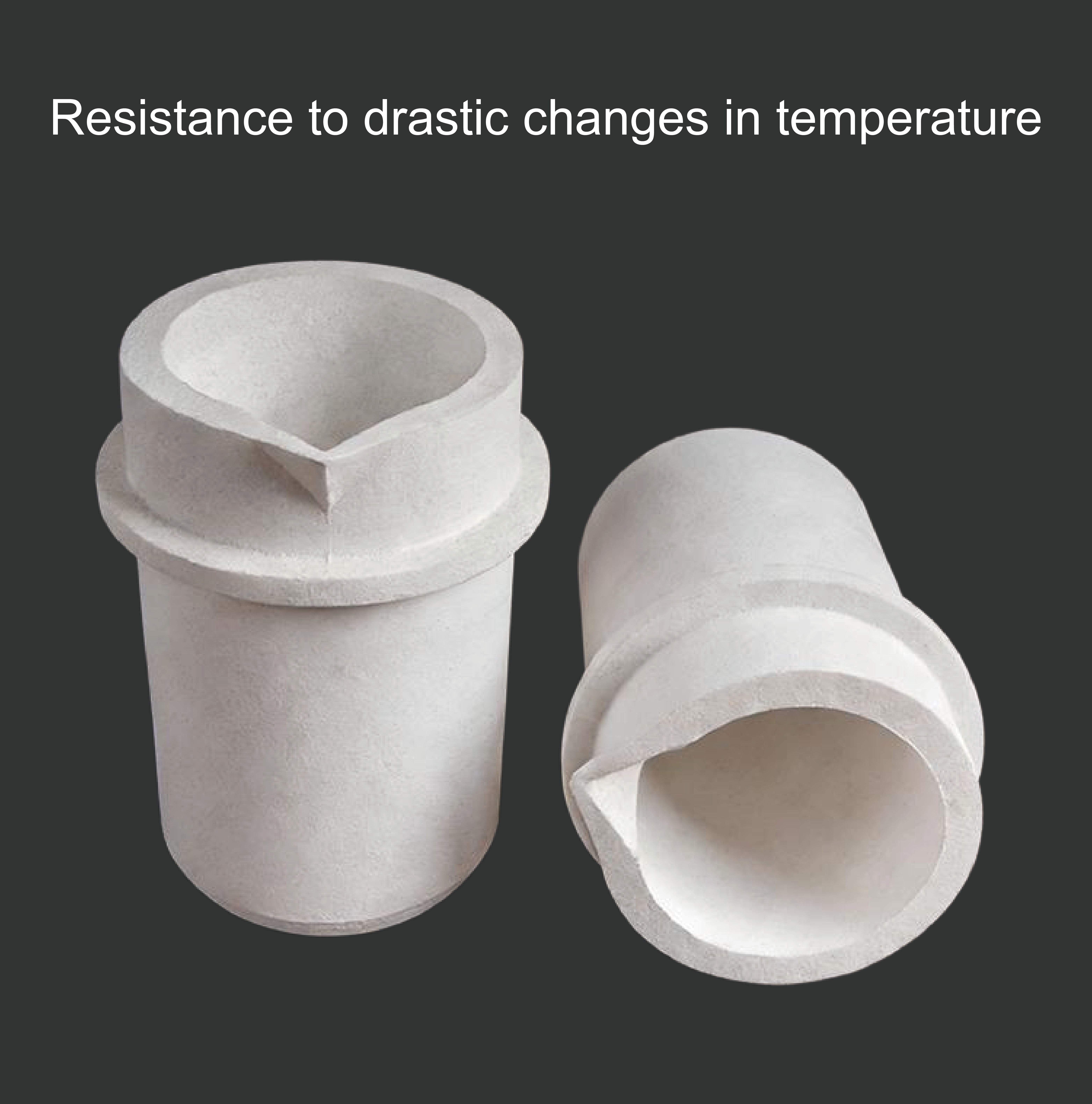 3KG Ceramic Melting Crucible For 3kg PT Melting Furnace