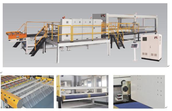 Dpack corrugated Automatic Corrugated Cardboard Carton Board Box Stacking Machines 1800mm Stack Board Height