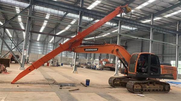 ZHONGHE Practical Hydraulic Telescopic Boom, CAT Excavator Telescopic Dipper Arm
