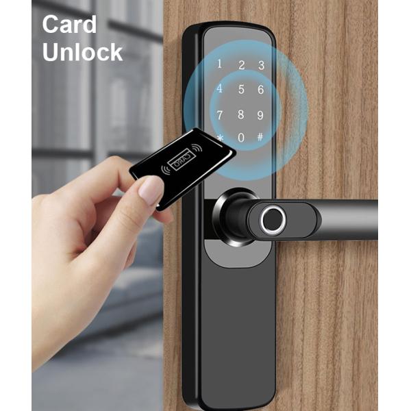 Password 35mm-50mm Tuya Smart Electronic Lock For Home Office