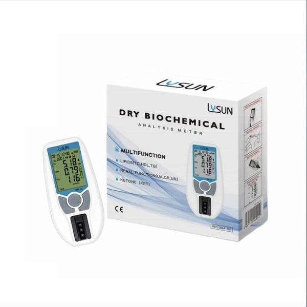 Lysun DBM-101 Teste de Sangue Renal Analisador de Lipídios Sanguíneos 500 Registros