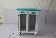 Trolley de hospital de plástico duro ABS 25 30 40 50 60 80 Células Metal Premium