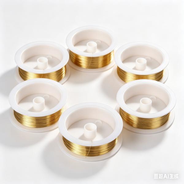 0.003mm Ultra Fine Gold Plated Tungsten Wire For Microelectrode Biosensor Implant Device