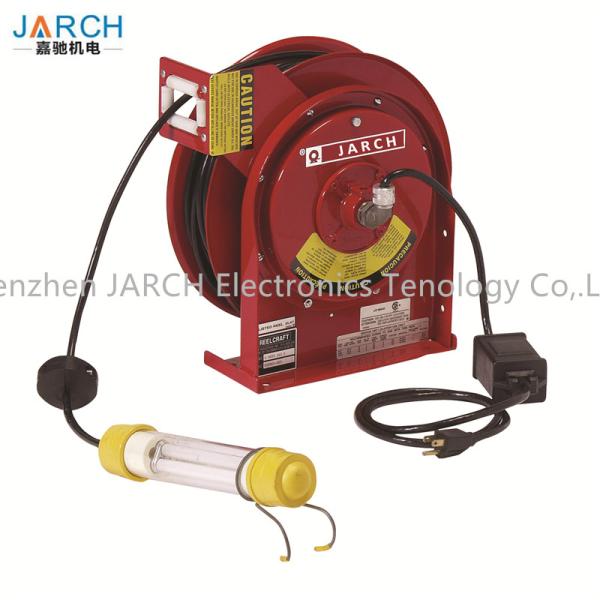 Шнур раскаленного добела света вьюрка шланга 2 проводников Ретрактабле длина 35 Фт с утверждением Рохс КЭ