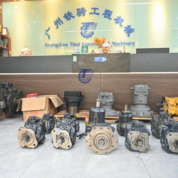 Para excavadoras Komatsu, cargadores, excavadoras, bombas de ventilador, motores de ventilador, bombas de dirección. Gama completa de modelos. Calidad confiable. Maquinaria de ingeniería tieqi de Guangzhou