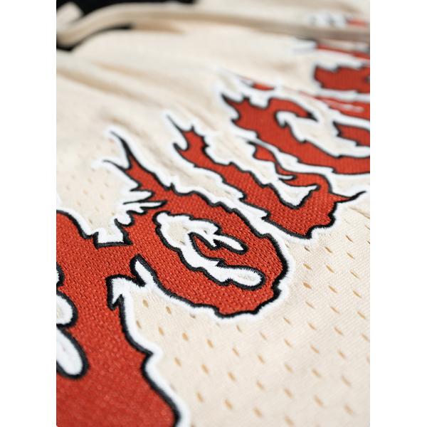 Summer Basketball Polyester Gym Workout Sublimation Zipper Pocket Men's Mesh Shorts with Drawstring Closure and Shorts Length