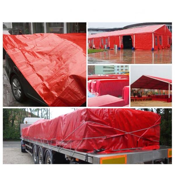 18 унций ПВХ виниловой брезент ПВХ снегоочиститель брезент с ремнями для строительства