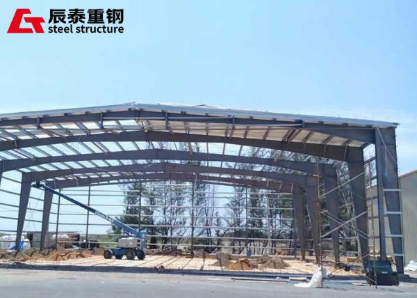 Modern Industrial Steel Building Aircraft Hangar Galvanized Customizable