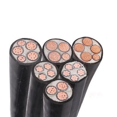 CE Certified 25mm Copper Cable with PVC XLPE PE Insulation for Industrial Use Single Core 4-Core Aluminum Exported South Africa