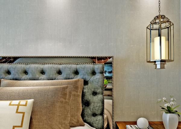 Korean Style Living Room Wallpaper , Interior Decorating Wallpaper 1.06*10m