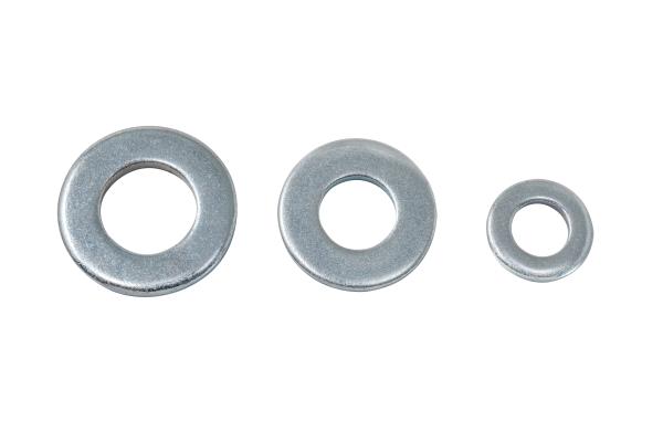 Vender máquina de lavar de aço carbono simples galvanizado DIN125 para M2.5-M48 grau 4.8/8.8/12.9