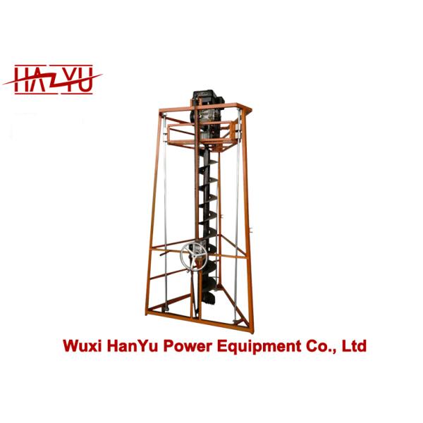 7.5馬力ガソリン三脚掘削機 最大掘削径400mm