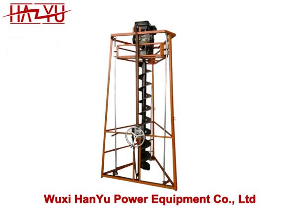 7.5HP Gasoline Tripod Digging Machine 400mm Max Drilling Diameter