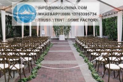 300 People Indoor Outdoor Wedding Marquee 850gsm PVC