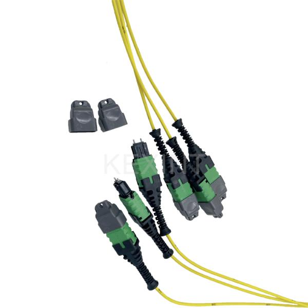Гибкий провод 15m 20m оптического волокна ядров G657A2 36 KEXINT FTTH MTP PRO 30m