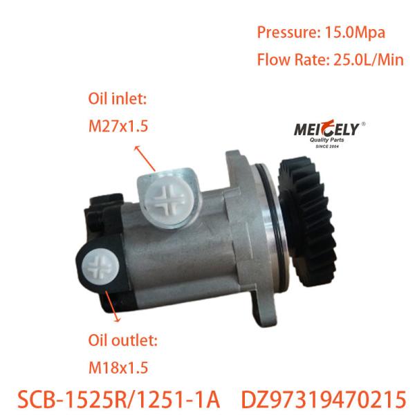 High Quality DZ97319470215 Power Steering Pump For Shaanqi Delong