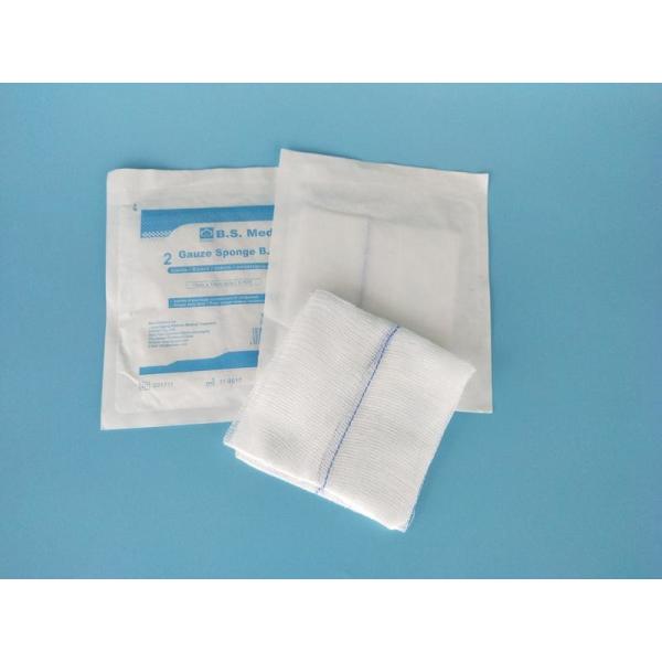 Sterile Lap Sponge Laparotomy Sponge with X-ray Visible Line High-absorbency Cotton and Blue Loop for General Open Surgery