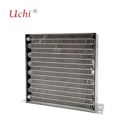 Flat Aluminum S Shaped Microchannel Air Cooled Heat Exchanger