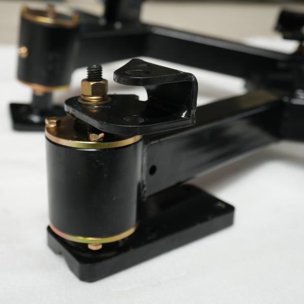 Left & Right Water Spray Frame Assemblies for Zoomlion Sanitation Trucks | With Walking Wheels, Suction Nozzle Rubber Wheels & Solid Wheel Assemblies