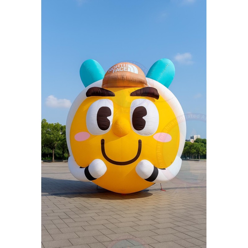 Custom Giant Inflatable Bee Animal Model Advertising Mascot Large Outdoor Promotional Display Inflatable Event Decoration