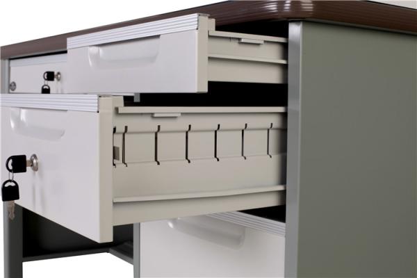 Modern Waterproof Stainless Steel Executive Office Desk