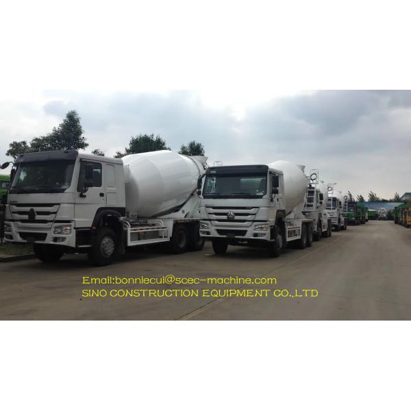 Low Noise Concrete Transport Truck SINOTRUK HOWO 6x4 12 Cubic 25T Meters