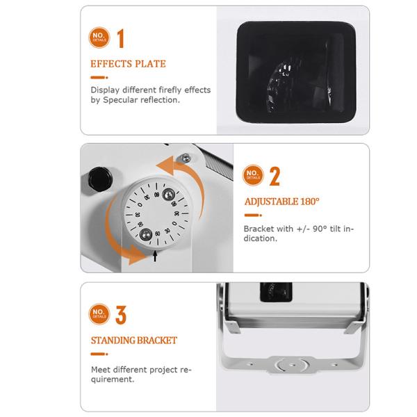 13W Waterproof Projection Light Garden Laser Outdoor Ip65 Firefly Projection Dance Hall Concert Scene