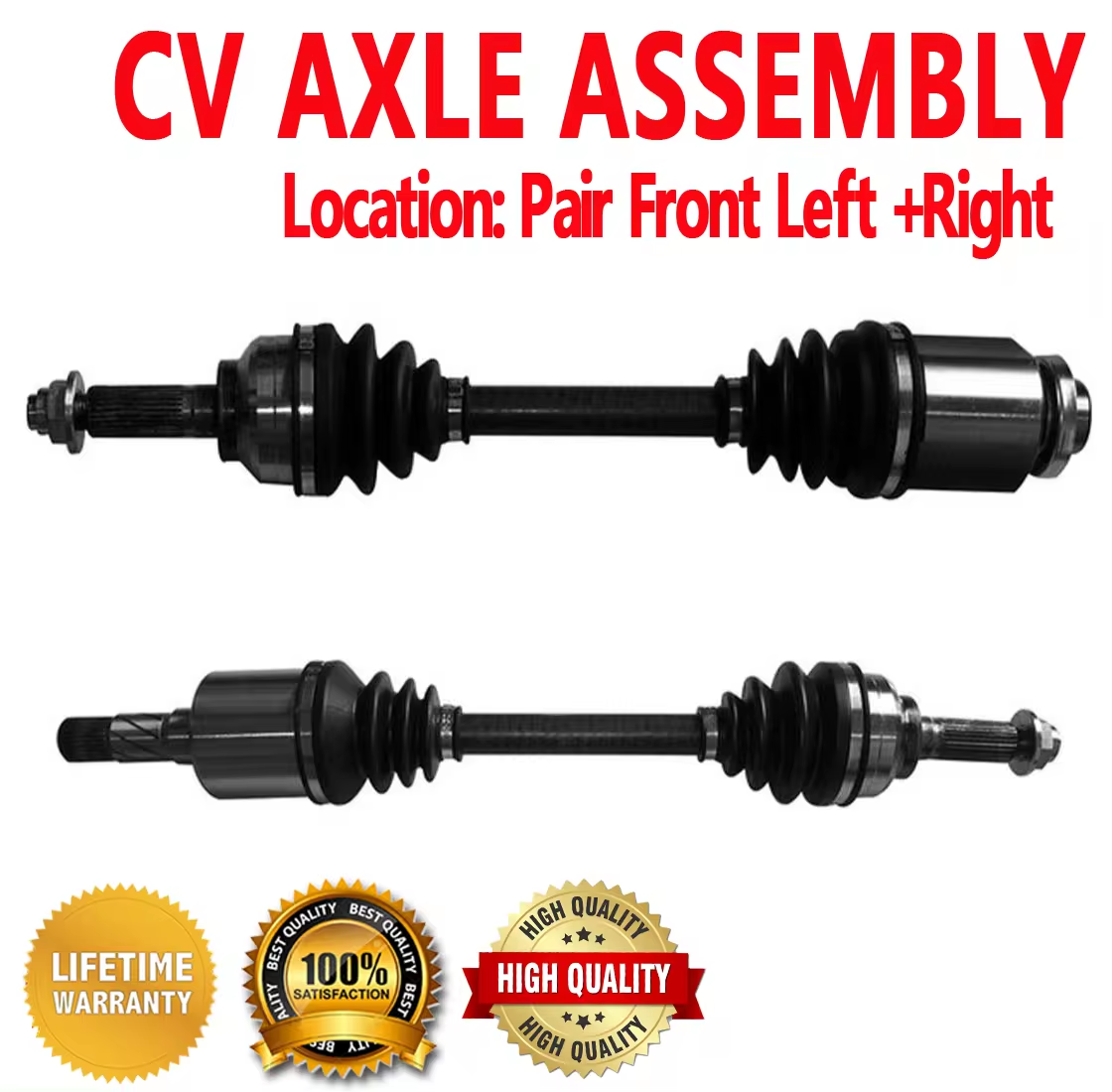KAWA VELLFIRE CV Joint Front Drive Axle Replacement For TYT Vellfire 3.5 GGH55 4WD RH DSA Model TO-8-514