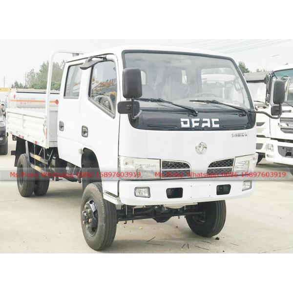 DFA Double Row Cabin 4x4 Off Road Cargo Dropside Lorry Trucks 4Tons 5Tons Cargo Cars Best Price for Sales