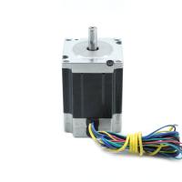 motor 8 Polos 24v 126w do Nema 23 Pm Bldc do motor sem escova do ímã 0.4Nm permanente micro
