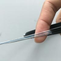 Le fil d'acier FTTH interface le câble GJYXFCH 1 2 4 fibre du noyau G.657A