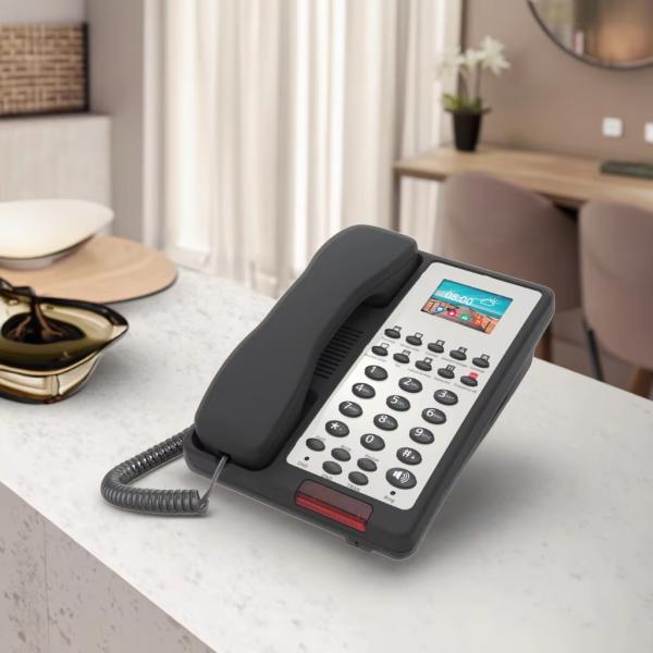 Support HTTP/HTTPS/SIP PnP/TR-069 Autp-provisioning Fixed Wireless Phone PSTN+IP Hotel Table Phones