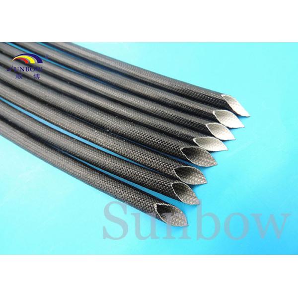6.0mm Silicone Fiberglass Sleeving , Wiring Harness Proetction fibreglass sleeve
