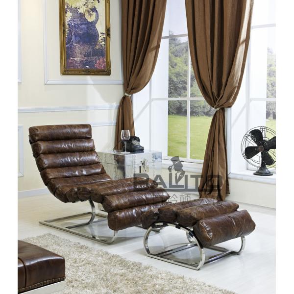 classic old style antique leather lounge recliner furniture