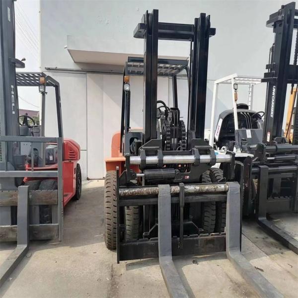 Used Hangzhou R100 10 Ton Forklift for and Easy Operation in Shanghai Market