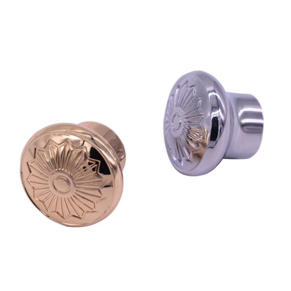 Customized Logo Premium Glossy T-Shaped Cap Zamac Perfume Cap for Fea 15