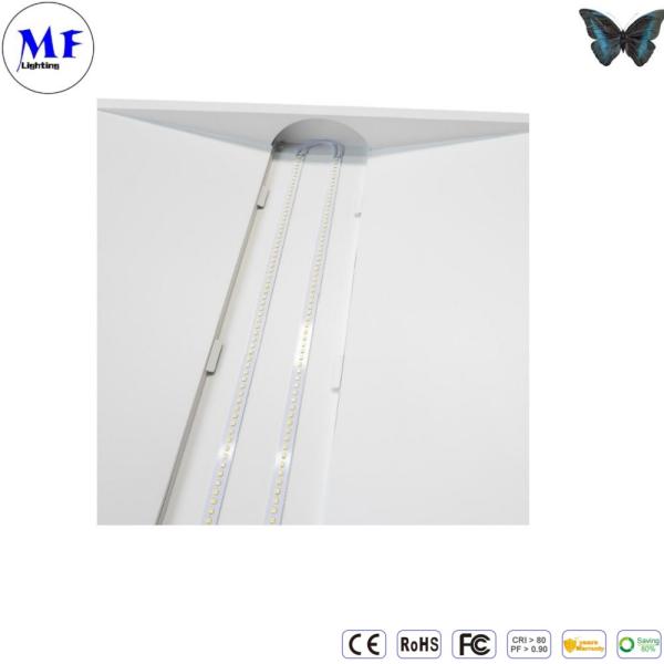 PC e de diodo emissor de luz do alumínio 60x60cm luzes de painel para a decoração 36 com 42 W 6000K