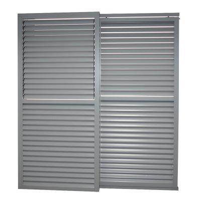 Hotel Custom Windows Latest Aluminium Louver Window Shutter for Indoor Decoration
