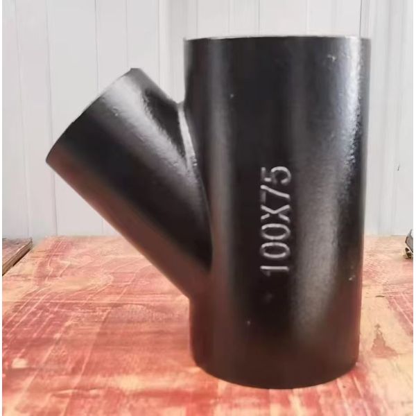Corrosion Resistant Cast Iron Drainage Pipe Fittings with High Structural Strength in Standard Sizes
