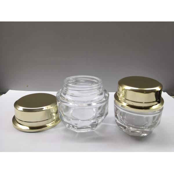 la crème cosmétique d'emballage de pot crème rond de 30g 50g met toutes les couleurs en bouteille sont disponible