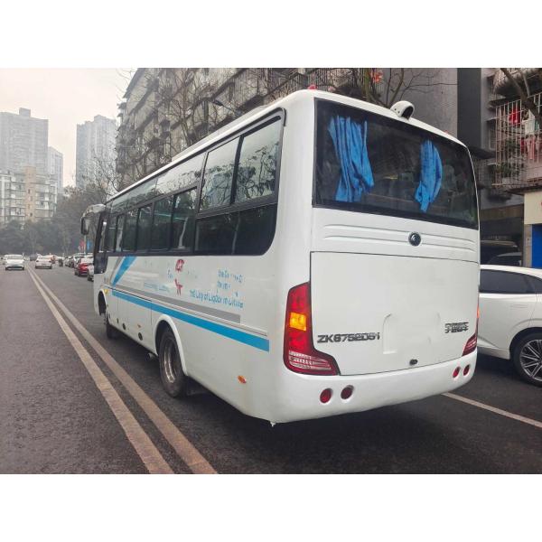 Используемый бренд ZK6761 Yutong в ЕВРО используемом автобусом Yuchai двигателя 2017 используемом годом LHD дизельным белым v 29 автобусов мест