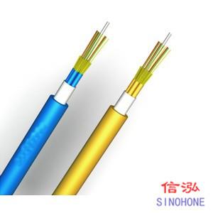Reliability Miniature Indoor Fiber Optic Cable For Telecommunication Equipment