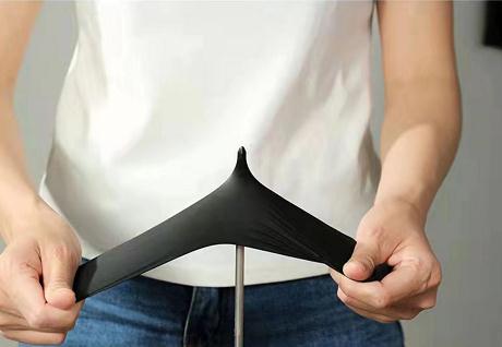 Guante industrial médico grande del nitrilo de la comida de los guantes negros disponibles del nitrilo