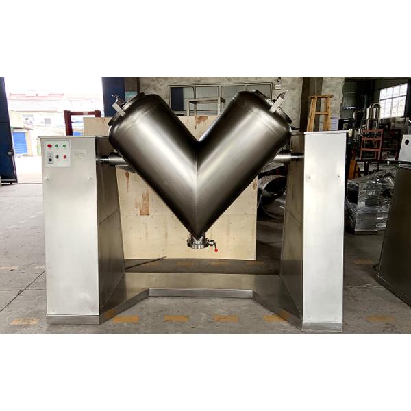 Powder Seasoning Stainless Steel V-shaped Mixer Granule Blender