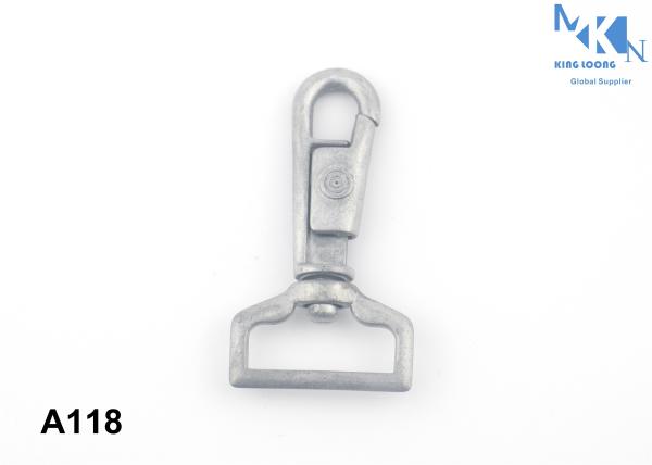 Long Lasting Plating Swivel Snap Hooks For Straps , Light Dog Snap Hook