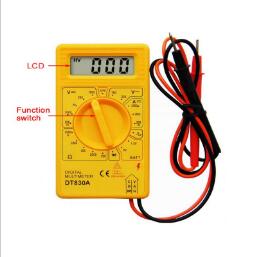 Выход прямоугольной волны цифрового вольтамперомметра 50Hz Autoranging Dt830A