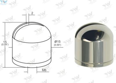 Bronze de suspensão inclinado do sistema do cabo do teto do teto feito com a linha de M 6